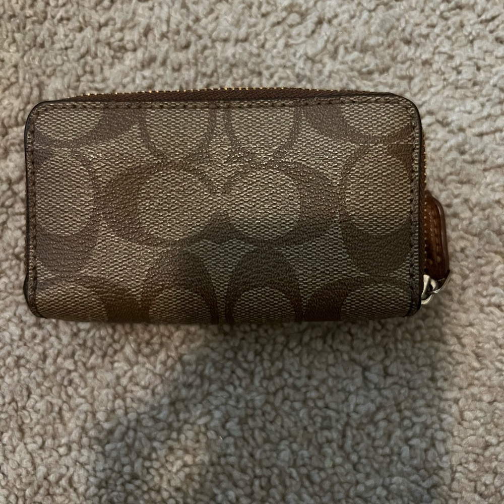 Coach Small Zip Coin Case - Picture 2 of 5
